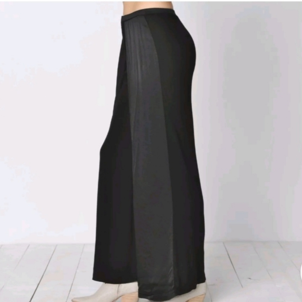 XCVI Black Wide Leg Pants - Picture 2 of 9